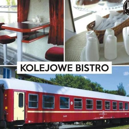 Wagony Sypialne W Muzeum Kolejnictwa Hotel Jaworzyna Slaska Kültér fotó